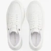Leather Platform Court Sneaker