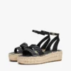 Leather Twist-Strap Platform Espadrille Leather Twist-Strap Platform Espadrille