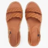 Leather Twist-Strap Platform Espadrille Leather Twist-Strap Platform Espadrille
