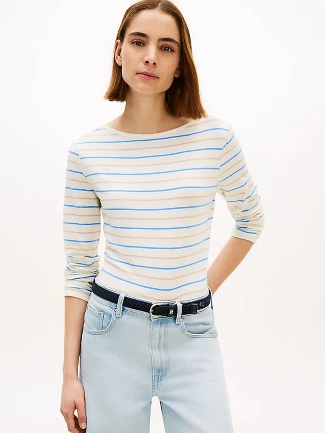 Lightweight Boatneck T-Shirt Lightweight Boatneck T-Shirt