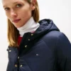 Lightweight Hooded Padded Quilted Jacket Lightweight Hooded Padded Quilted Jacket