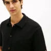 Lightweight Knit Sweater Polo Lightweight Knit Sweater Polo