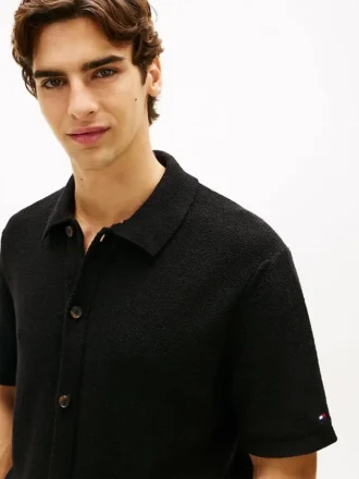 Lightweight Knit Sweater Polo