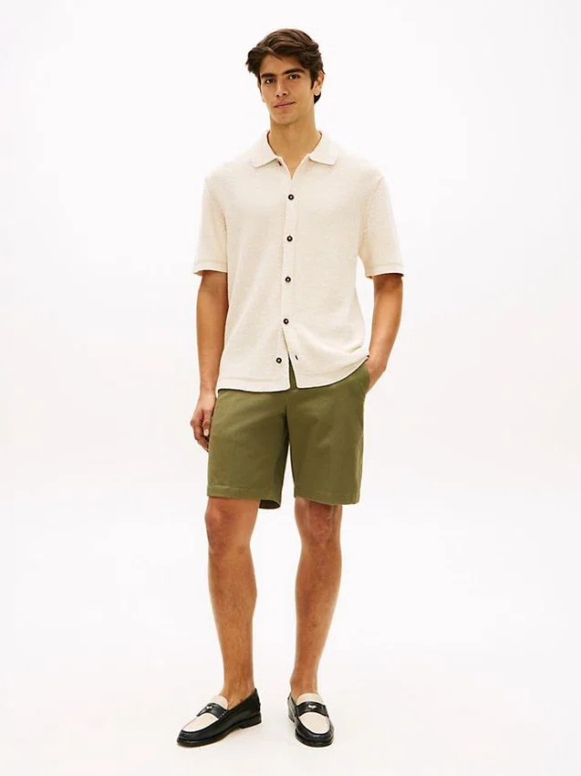 Lightweight Knit Sweater Polo Lightweight Knit Sweater Polo
