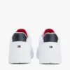 Lightweight Leather Mix Court Sneaker