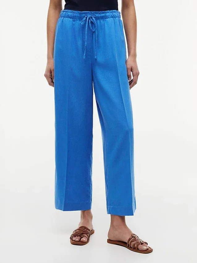 Lightweight Linen-Blend Pull-On Pant Lightweight Linen-Blend Pull-On Pant
