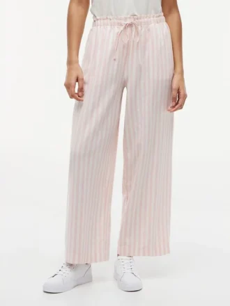 Lightweight Linen-Blend Pull-On Pant