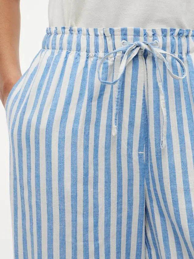 Lightweight Linen-Blend Pull-On Pant Lightweight Linen-Blend Pull-On Pant