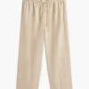 Lightweight Linen-Blend Pull-On Pant Lightweight Linen-Blend Pull-On Pant