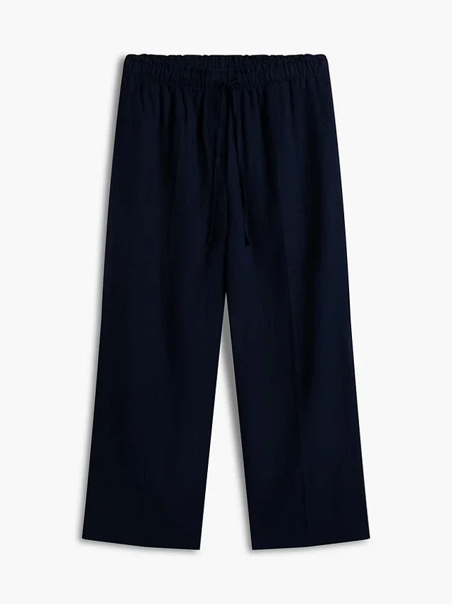 Lightweight Linen-Blend Pull-On Pant Lightweight Linen-Blend Pull-On Pant