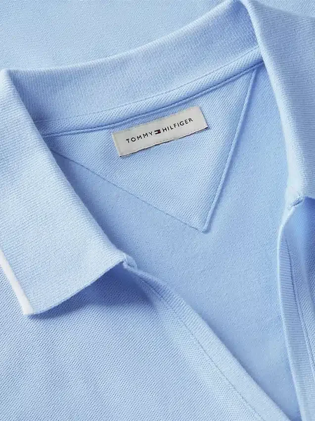 Lightweight Pique Henley Polo Lightweight Pique Henley Polo