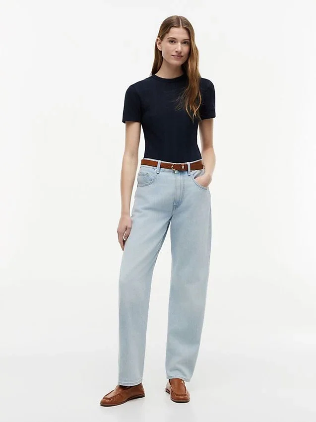 Lightweight Rib-Knit T-Shirt Lightweight Rib-Knit T-Shirt