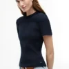 Lightweight Rib-Knit T-Shirt Lightweight Rib-Knit T-Shirt