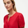 Lightweight Shirred Pullover Shirt Lightweight Shirred Pullover Shirt