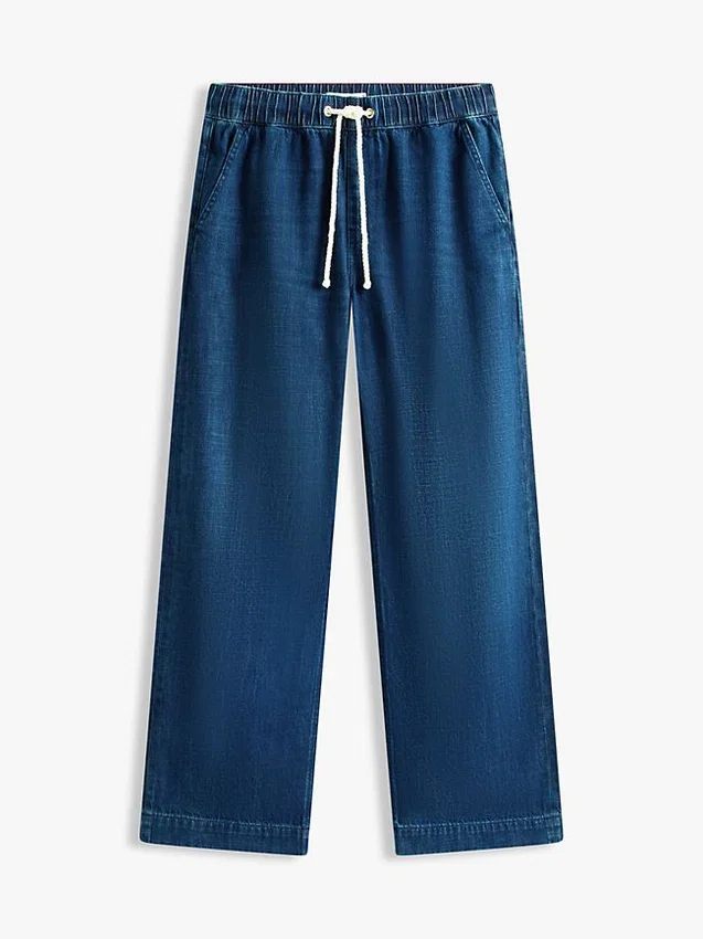 Lightweight Wide Leg Pull-On Jean Lightweight Wide Leg Pull-On Jean