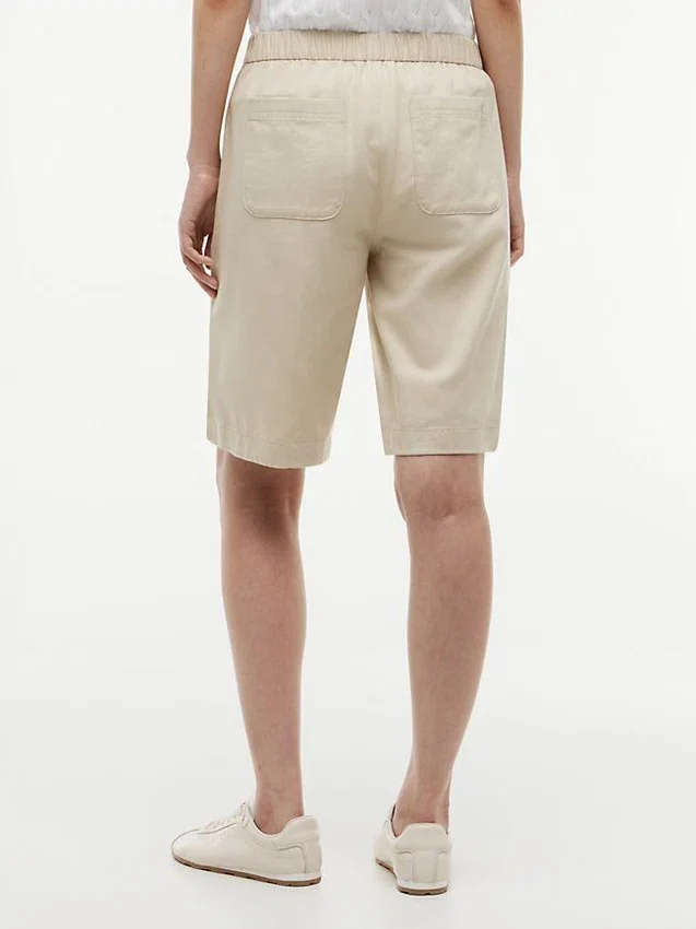 Linen-Blend 11″ Bermuda Short Linen-Blend 11″ Bermuda Short