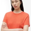Linen-Blend Crewneck T-Shirt Linen-Blend Crewneck T-Shirt