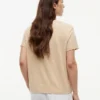 Linen-Blend Crewneck T-Shirt Linen-Blend Crewneck T-Shirt