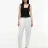 Linen-Cotton Blend Pull-On Pant Linen-Cotton Blend Pull-On Pant
