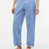 Linen-Cotton Blend Pull-On Pant Linen-Cotton Blend Pull-On Pant