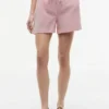 Linen-Cotton Blend Pull-On Short Linen-Cotton Blend Pull-On Short