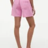 Linen-Cotton Blend Pull-On Short Linen-Cotton Blend Pull-On Short