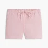 Linen-Cotton Blend Pull-On Short Linen-Cotton Blend Pull-On Short