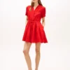 Linen Mini Shirtdress Linen Mini Shirtdress