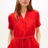 Linen Mini Shirtdress Linen Mini Shirtdress