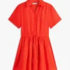 Linen Mini Shirtdress Linen Mini Shirtdress