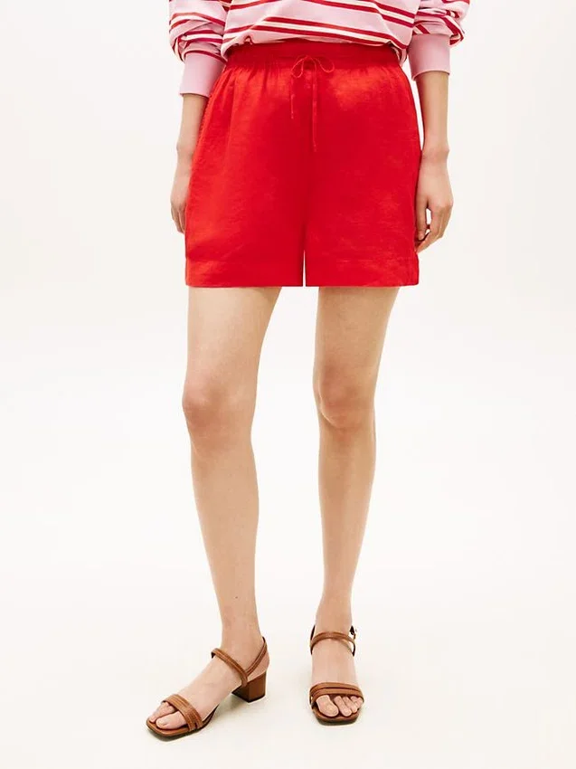 Linen Pull-On Short Linen Pull-On Short