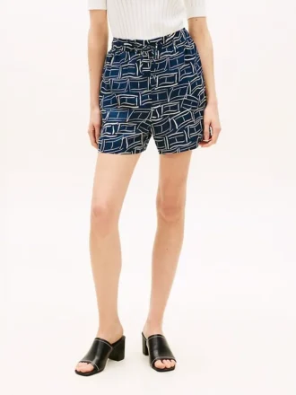 Linen Pull-On Short Linen Pull-On Short