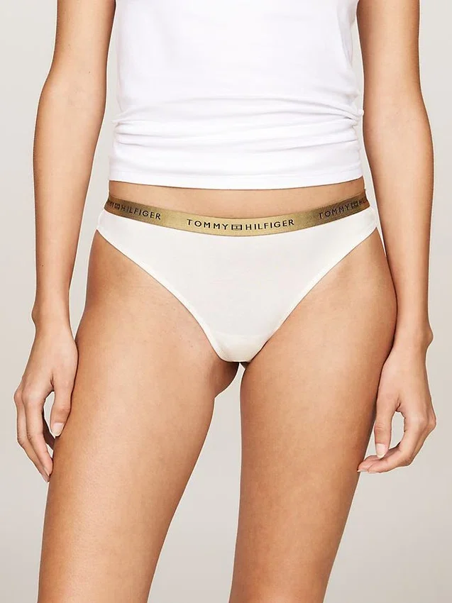 Logo Waistband Thong 5-Pack Logo Waistband Thong 5-Pack