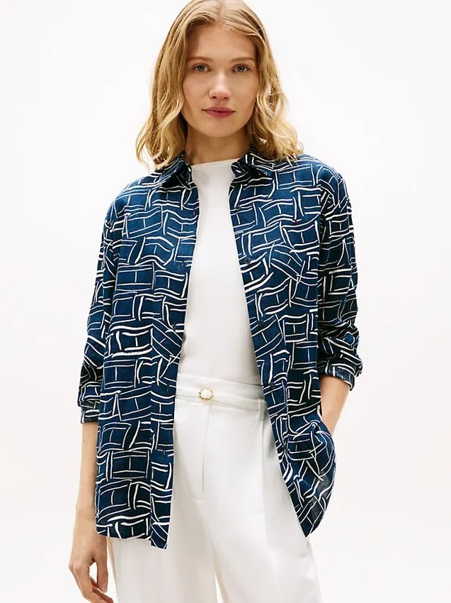 Long-Sleeve Linen Shirt Long-Sleeve Linen Shirt