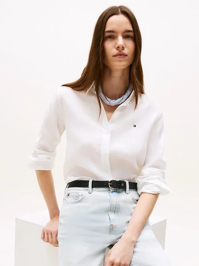 Long-Sleeve Linen Shirt Long-Sleeve Linen Shirt