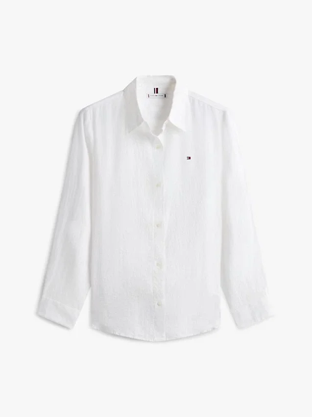 Long-Sleeve Linen Shirt Long-Sleeve Linen Shirt
