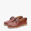 Lugged Lightweight Leather Boat Shoe