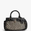 Macrame Leather Mini Tote Bag Macrame Leather Mini Tote Bag