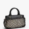 Macrame Leather Mini Tote Bag Macrame Leather Mini Tote Bag