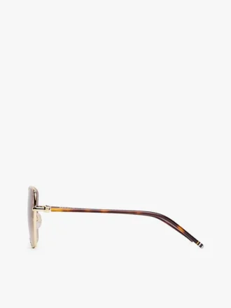 Metal Butterfly Frame Sunglasses
