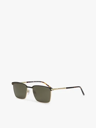 Metal Square Frame Sunglasses
