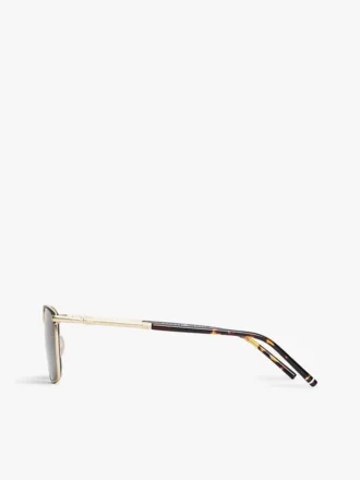 Metal Square Frame Sunglasses