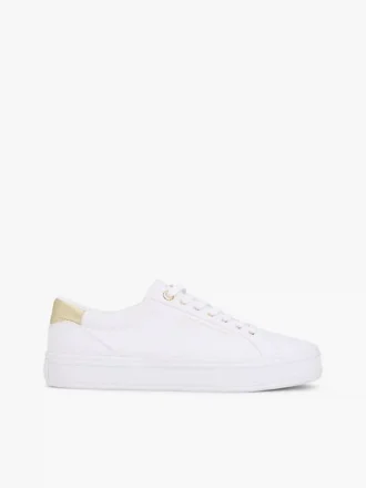 Metallic Accent Canvas Sneaker Metallic Accent Canvas Sneaker