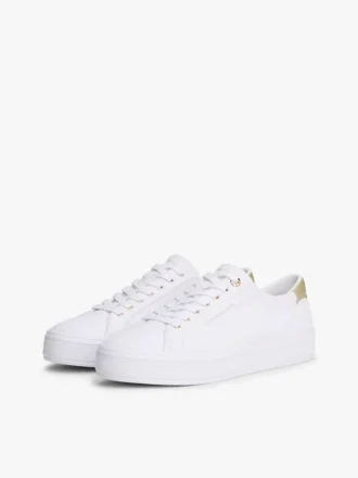 Metallic Accent Canvas Sneaker Metallic Accent Canvas Sneaker