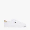 Metallic Heel Canvas Sneaker Metallic Heel Canvas Sneaker