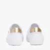 Metallic Heel Canvas Sneaker Metallic Heel Canvas Sneaker