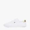 Metallic Heel Canvas Sneaker Metallic Heel Canvas Sneaker