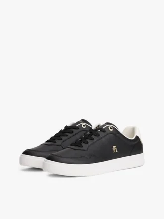 Metallic Leather Court Sneaker Metallic Leather Court Sneaker