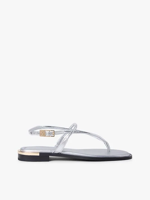 Metallic Leather Sandal Metallic Leather Sandal