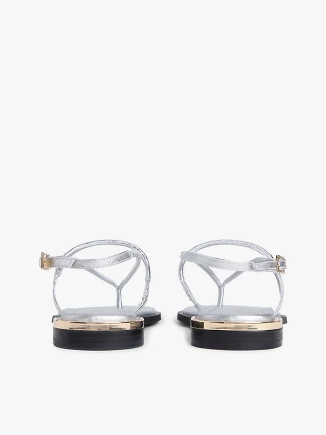 Metallic Leather Sandal Metallic Leather Sandal